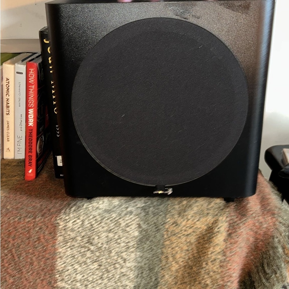 DAYTON AUDIO Black Portable Subwoofer Speaker - Electronics Portable Audio